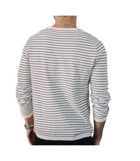 Pull blanc/marine homme freeman porter pharell