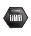 Penton leather hexagon number holder one size black Coldstream-1