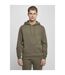 Build Your Brand Mens Basic Hoodie (Olive) - UTRW8025-1