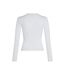 T-shirt Manches Longues Femme Blanc Tommy Jeans-3