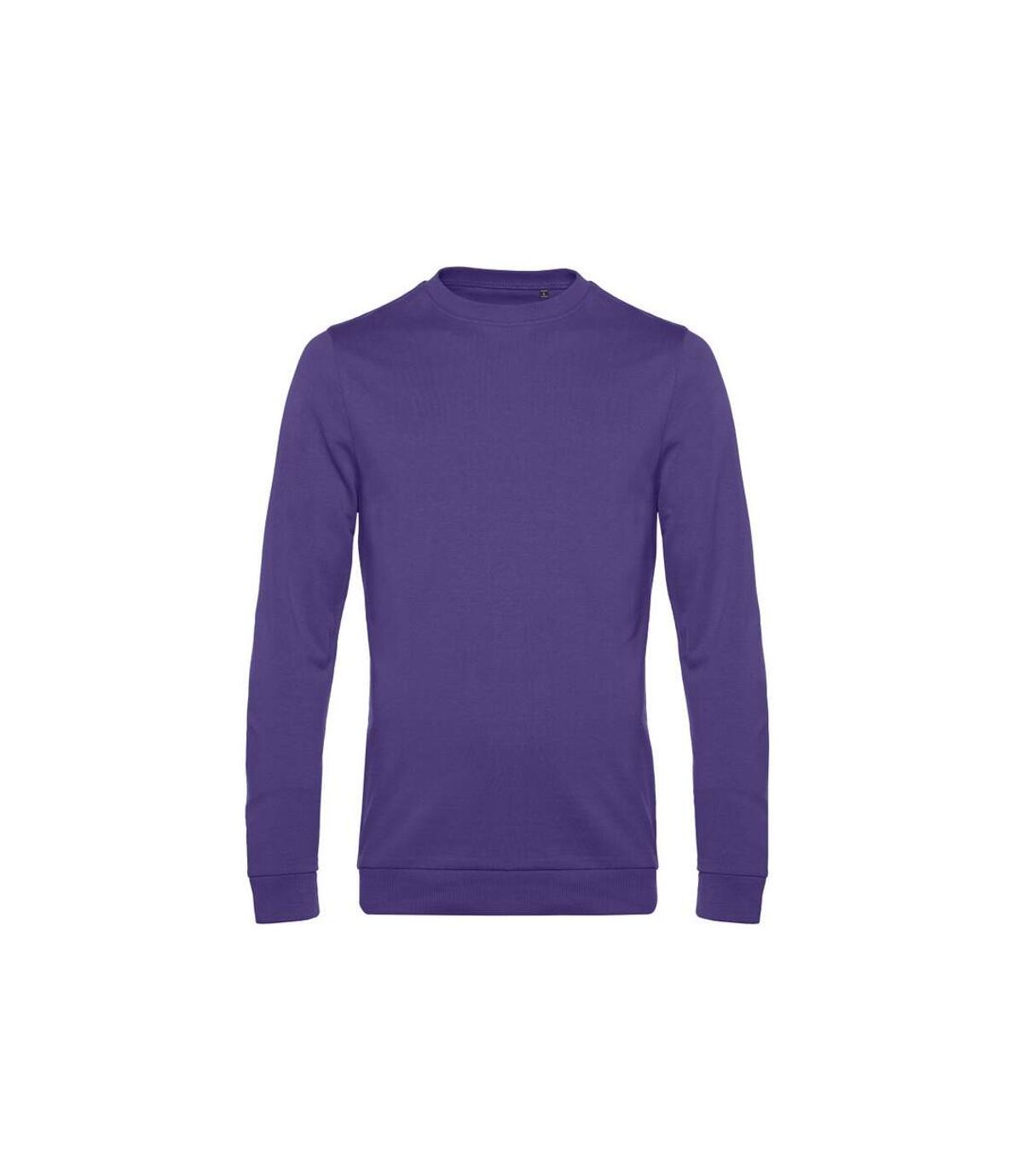 B&C Mens Set In Sweatshirt (Radiant Purple)
