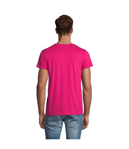 T-shirt Pioneer Homme Fuchsia SOLS