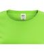 Fruit Of The Loom Womens/Ladies Short Sleeve Lady-Fit Original T-Shirt (Lime)