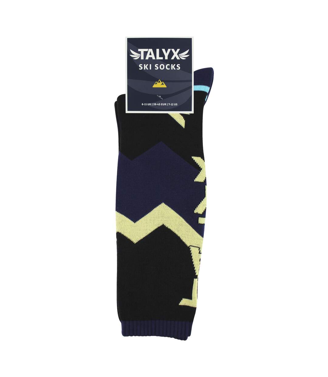 1 Pack Mens Ski Socks Cushioned Thermal Moisture Wicking Winter Sports Socks-2