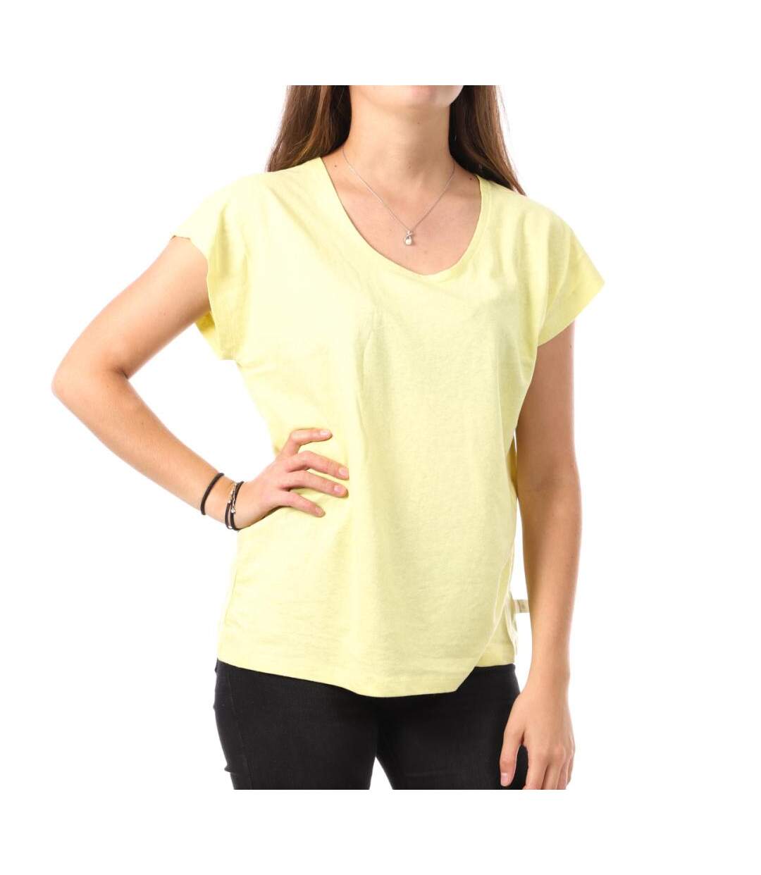 T-shirt Jaune Femme Joseph In Tank - M/L-1