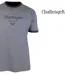 Tee-shirt SAGARO2 Challenger – Le haut uni en coton flammé à détails contrastés pour homme-4