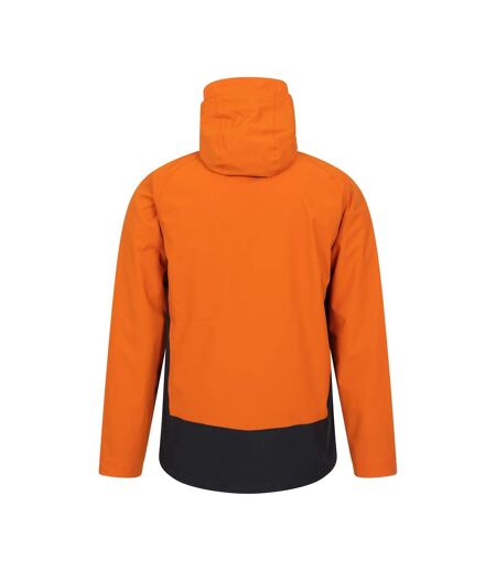 Mens bounds waterproof jacket orange Mountain Warehouse