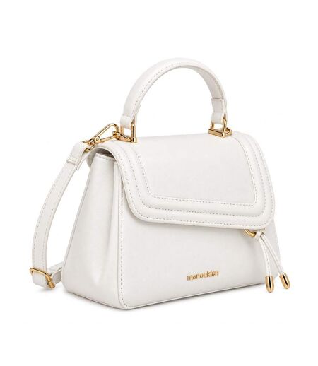 Sac à bandoulière blanc femme manoukian melissa