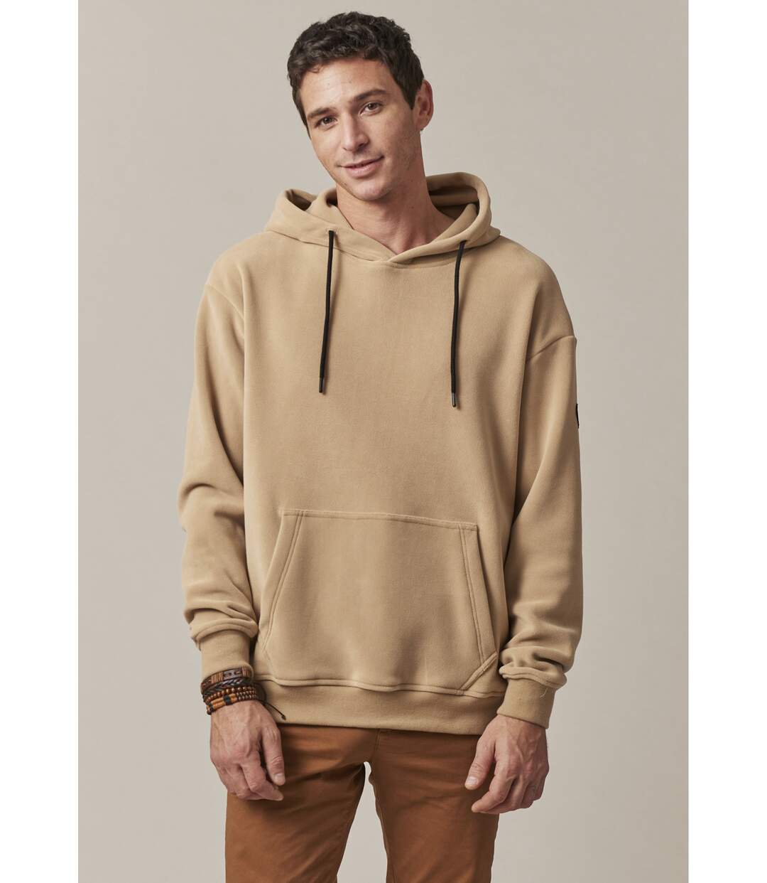 Sweat à capuche en tissu polaire pour homme SOLSTICE