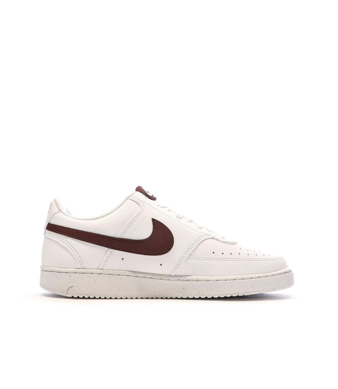 Baskets blanc/bordeaux homme nike court vision low-2