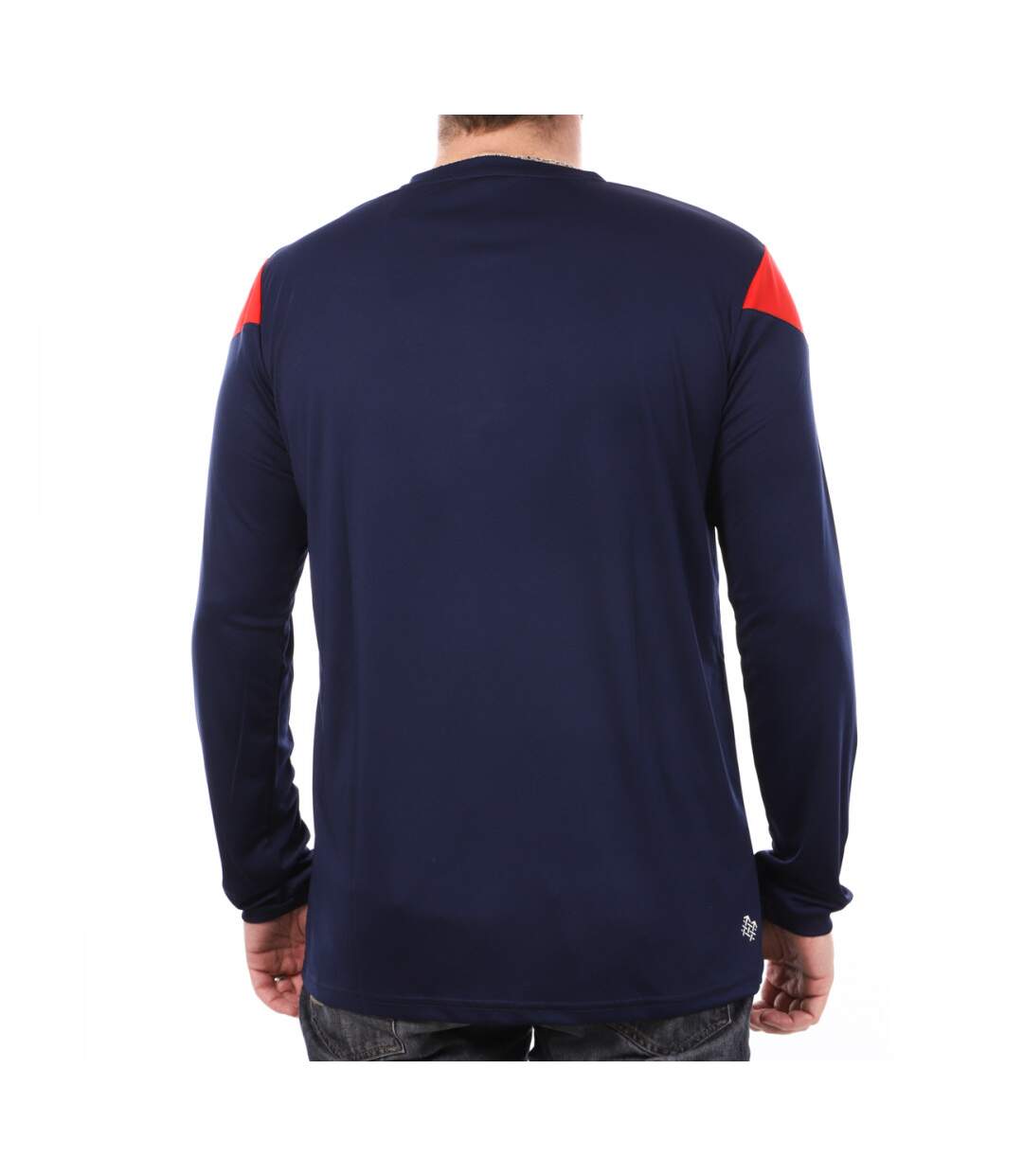 Maillot Marine/Rouge Homme Umbro Play JSY ML