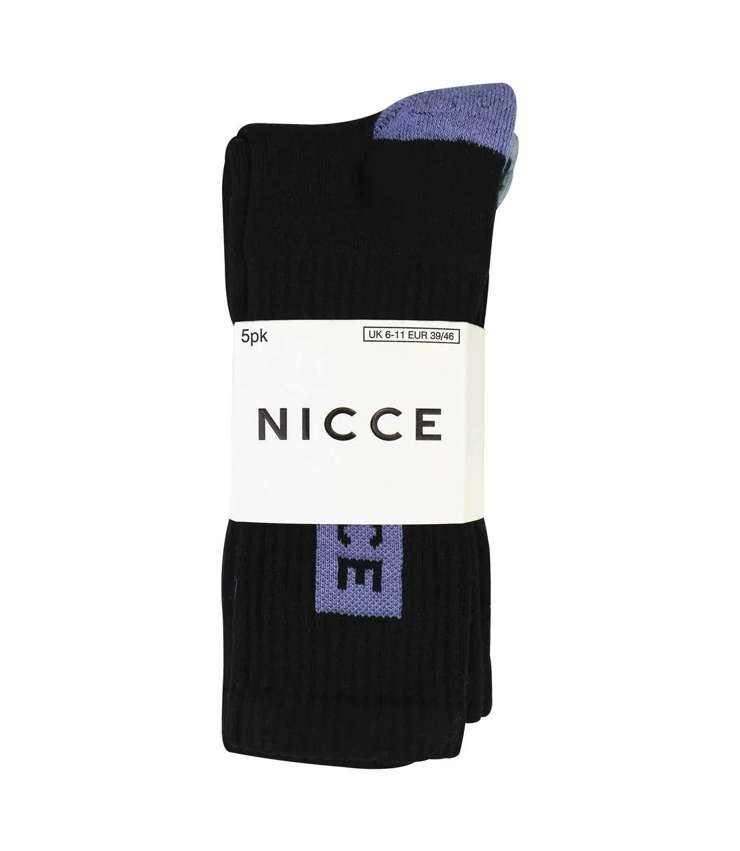 5 Pack Mens Sports Crew Socks Cotton Rich Breathable Cushioned Socks-2