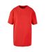 T-shirt Femme Rouge Vif Build Your Brand-2