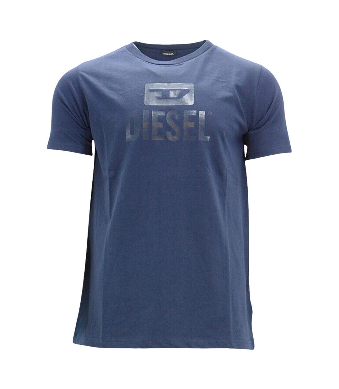 Mens Monotone Logo T-shirt Total Eclipse Diesel-1