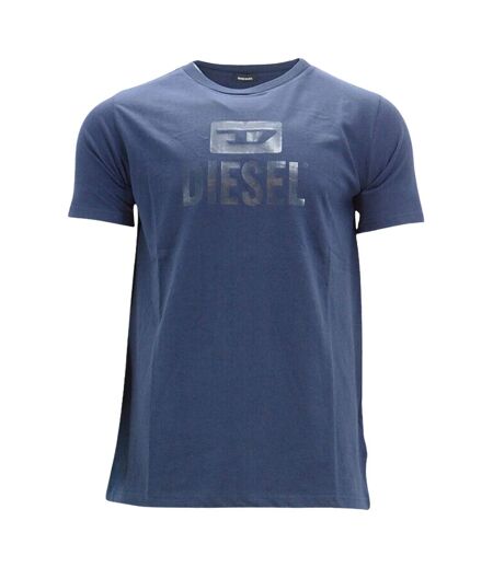Mens Monotone Logo T-shirt Total Eclipse Diesel