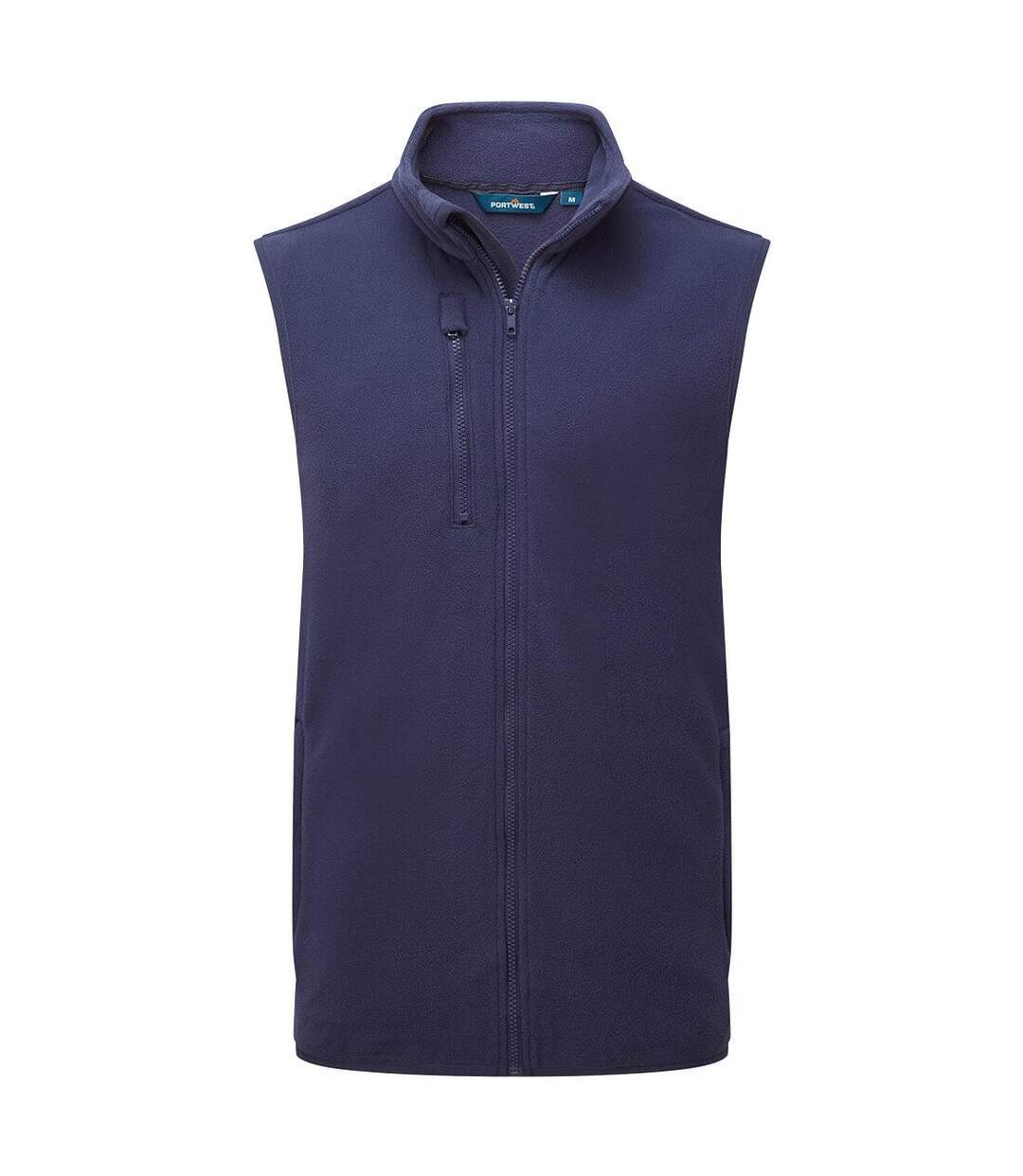 Unisex Adult Eco Fleece Gilet Navy Portwest-1