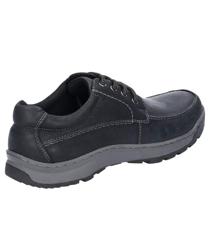 Hush Puppies Mens Tucker Lace Up Shoes (Black) - UTFS6063