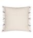 Beni fringed checked cushion cover 45cm x 45cm natural/black Yard-2
