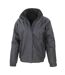 Mens channel soft shell jacket black Result Core