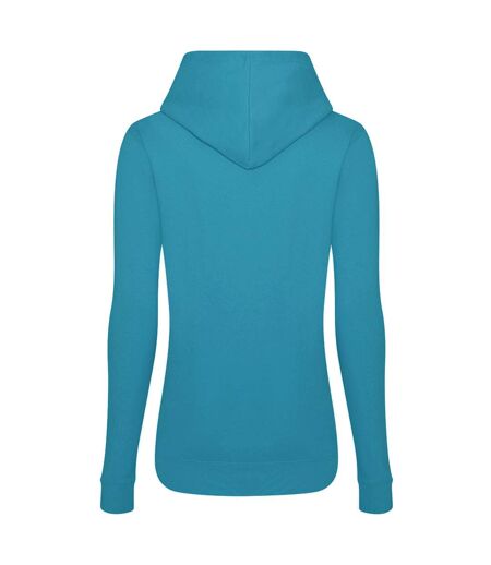 AWDis Just Hoods Womens/Ladies Girlie College Pullover Hoodie (Sapphire Blue)