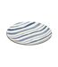 Lot de 6 Assiettes à Dessert Umami Rayure 19cm Bleu-2