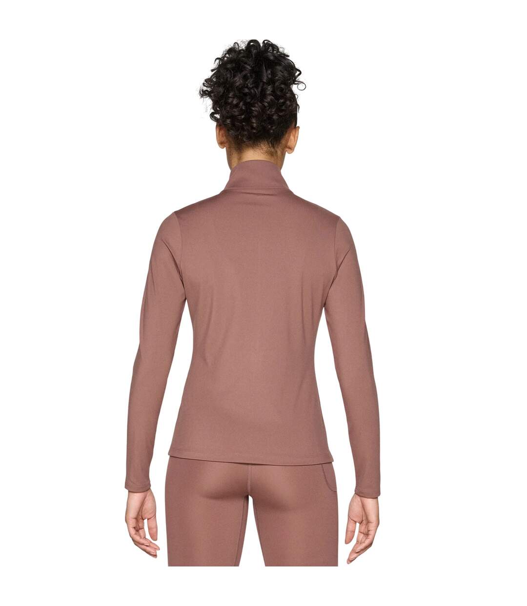Womens/ladies Moisture Wicking Jacket Taupe Under Armour-3