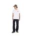 T-shirt homme regular col V en jersey 180GSM print devant et dos Nash Vondutch-5