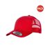 Lot de 2  casquettes flexfit adulte rouge Yupoong