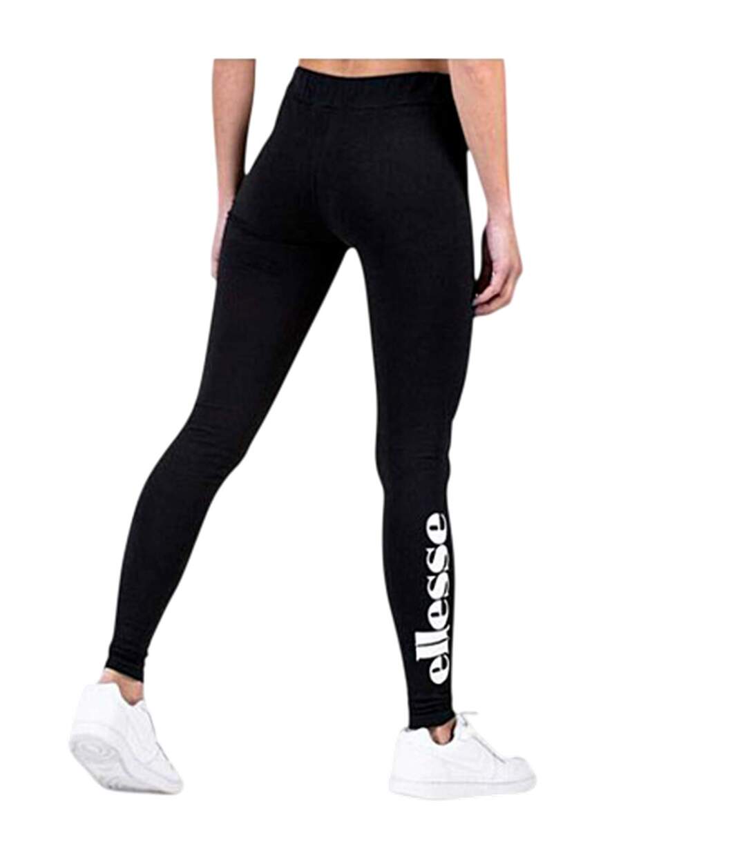 Legging Motif/style Logo Vertical Femme Anthracite Ellesse-2