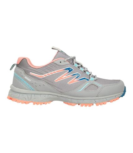 Womens/ladies lakeside walking shoes light grey Mountain Warehouse