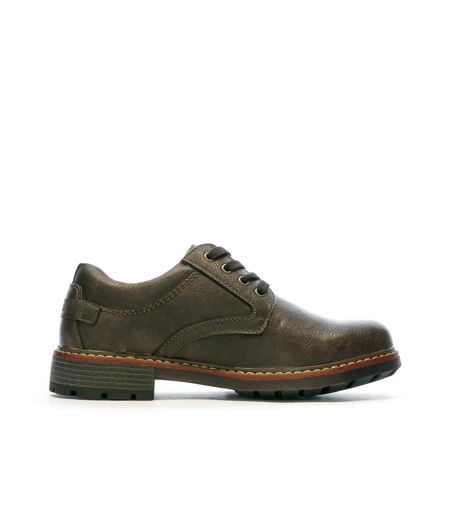 Derbies marron homme relife vigorde