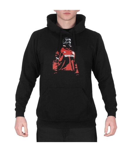 Sweat À Capuche Eric Cantona Homme Noir Fan Originals