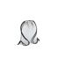 Unisex Adult 15l Drawstring Bag One Size Silver Bagbase-1