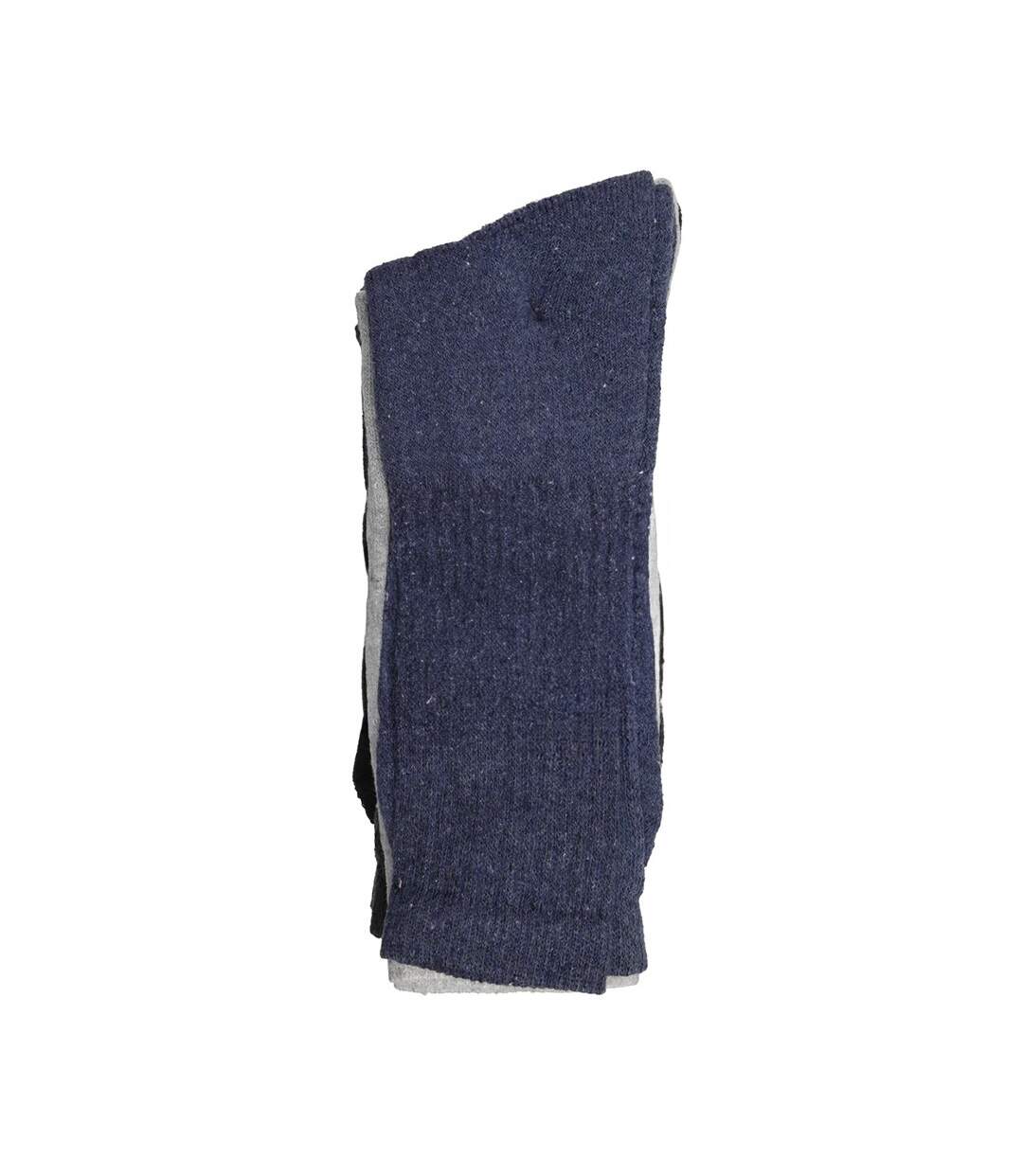 Pack Of 2  Mens Cotton Socks 0 Multicoloured Soxy-4