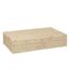 Lot de 2 Boîtes de Rangement Cora 80cm Naturel-2
