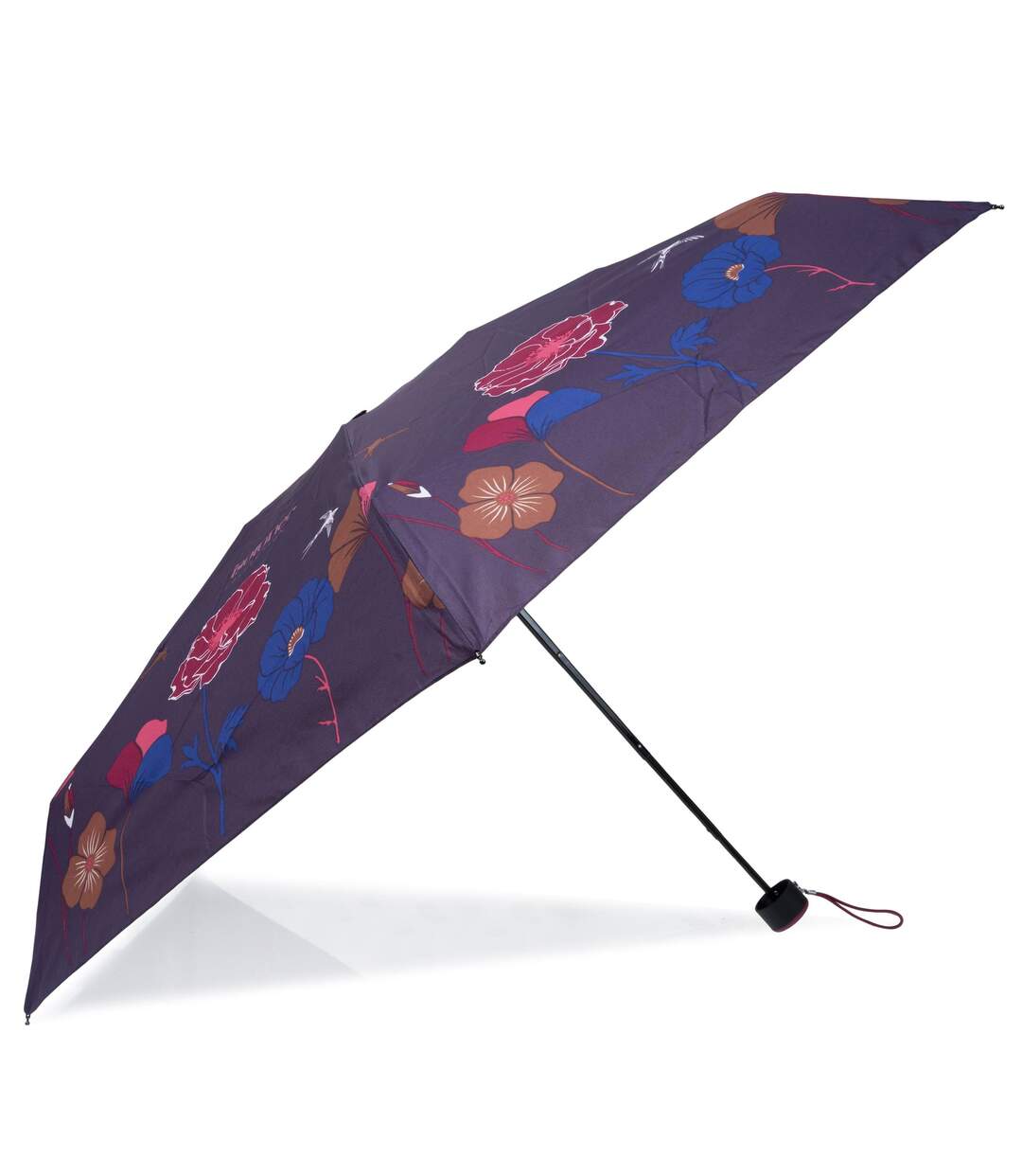 Isotoner Parapluie femme compact, solide, ultra déperlant, à ouverture manuelle-2