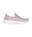 Womens/ladies Sport Ballet Chic Relaxed Fit Trainers Light Mauve Skechers-3