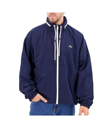 Veste marine homme lacoste bh0540