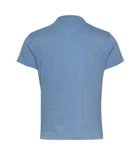 T-shirt Motif/style Badge Femme Bleu Tommy Jeans