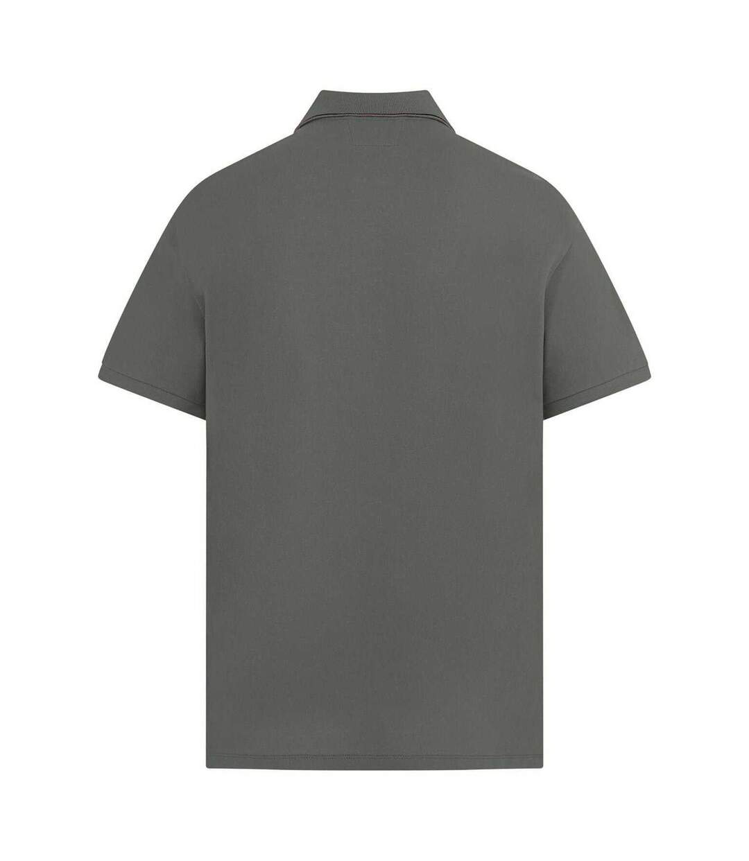 Polo Motif/style Logo Homme Gris Ombre C.P. Company-2