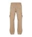 Mens Nylon Straight Leg Cargo Trousers Concrete Urban Classics-2