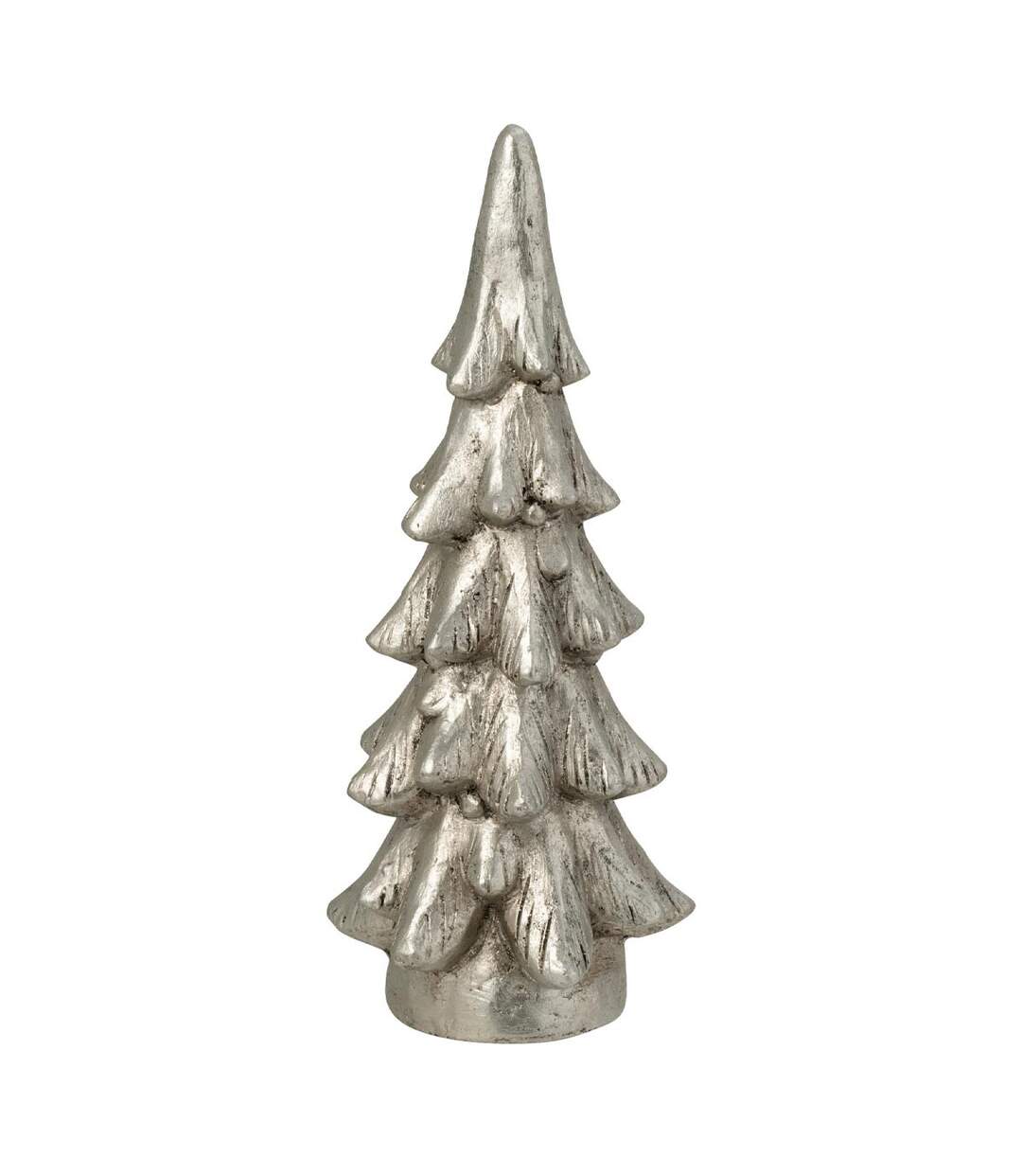 Sapin de Noël sur Socle Party 51cm Argent-1