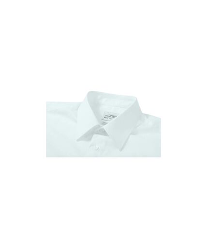 chemise manches longues sans repassage col NEW KENT - JN622 - HOMME - blanc