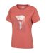 Womens/ladies waterfall relaxed fit t-shirt rust Mountain Warehouse-4