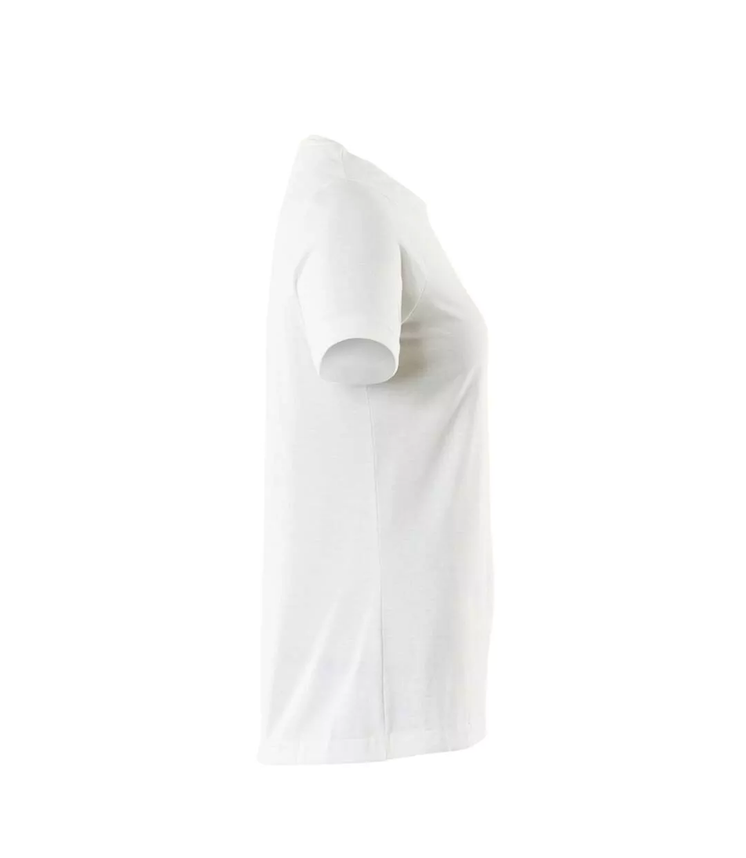 Womens/ladies Crossover T-shirt White Mascot-3
