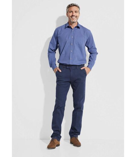 Chemise micro carreaux manches longues