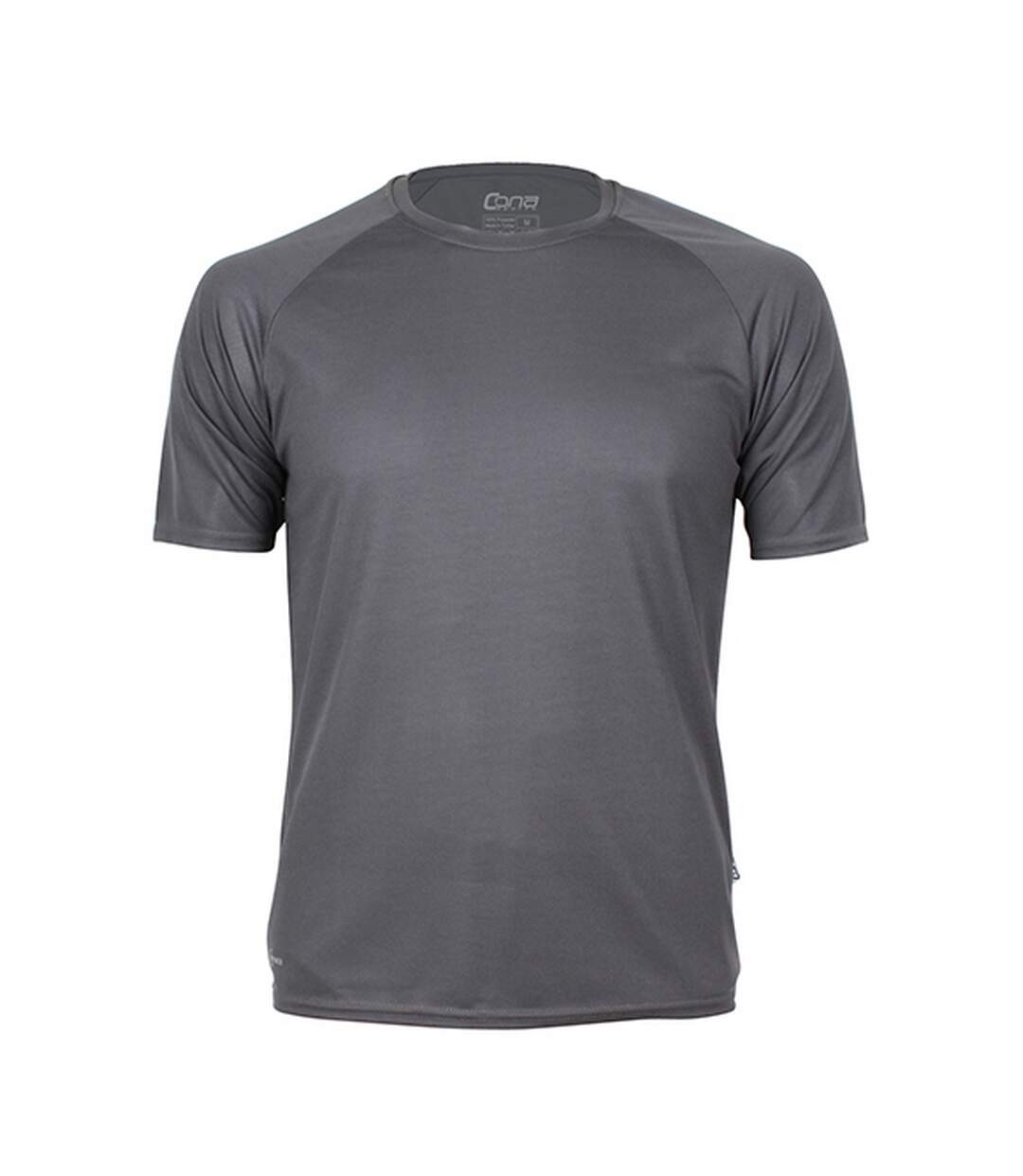 T-shirt Rainbow Tech Adulte Anthracite Cona Sports-1