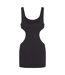 Womens Jersey Cut Out Mini Dress Dark Grey Skims-2