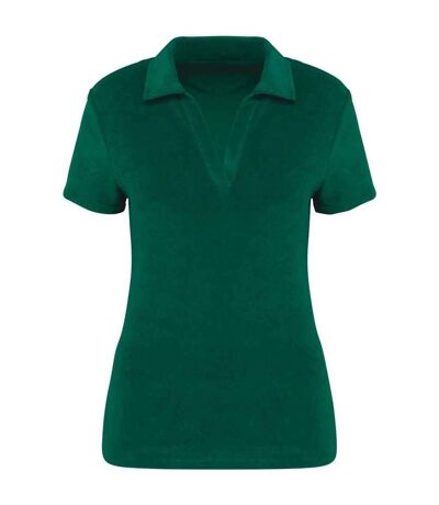 Polo femme vert malachite Native Spirit