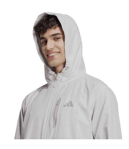 Veste Own The Run Homme Gris Adidas